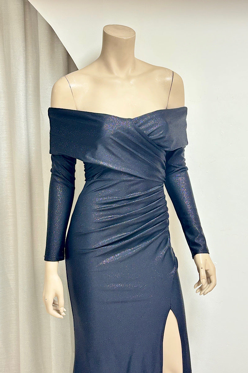 Shimmer Long Sleeve Formal