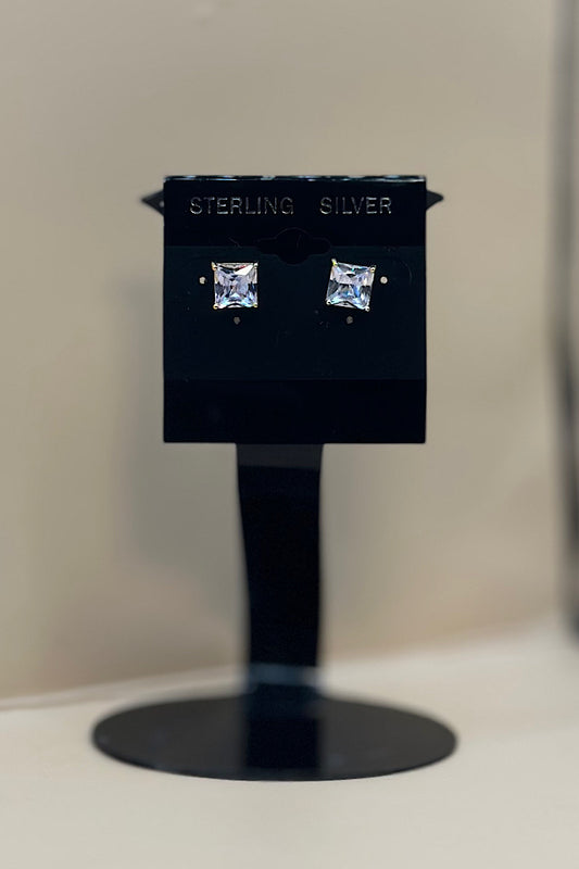 Earring- Gold Clear Collection