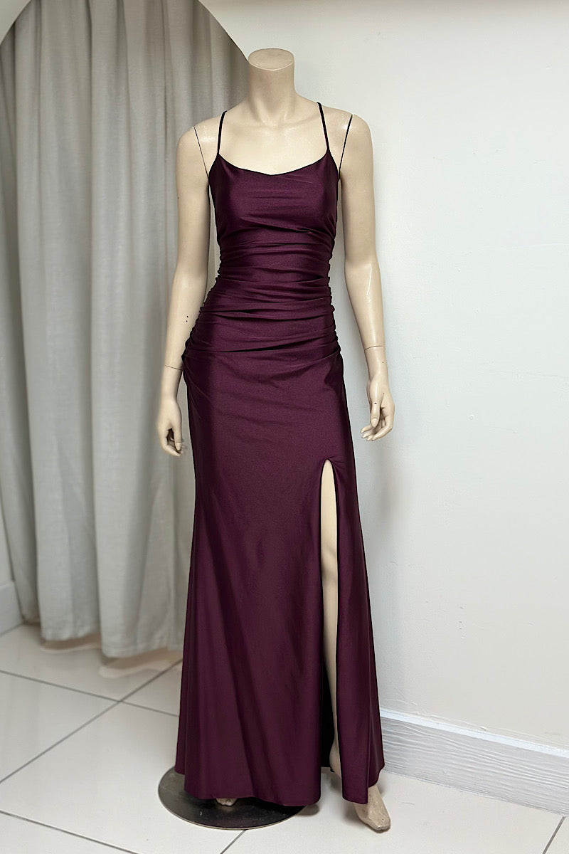 Fitted Spaghetti Strap Formal
