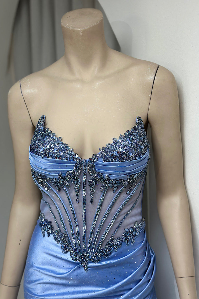 Studded Embellished Corset Formal