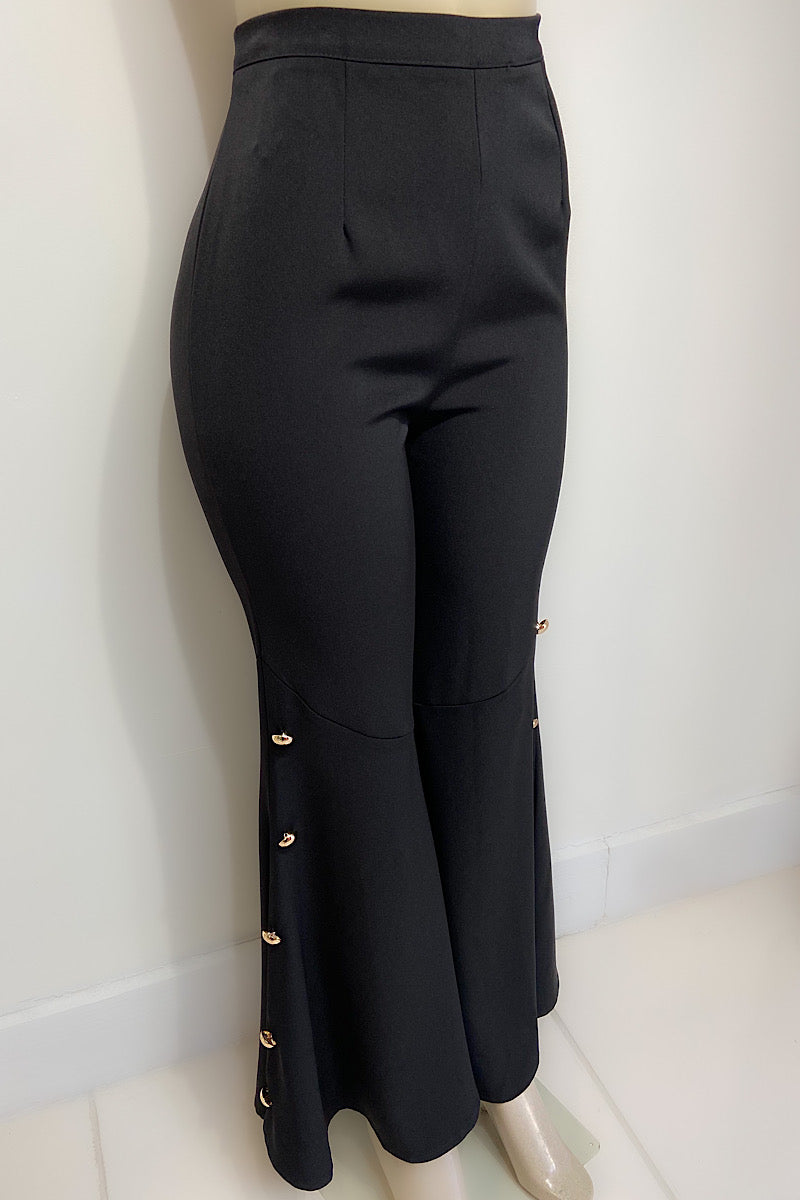 Black Pants w/ Gold Buttons