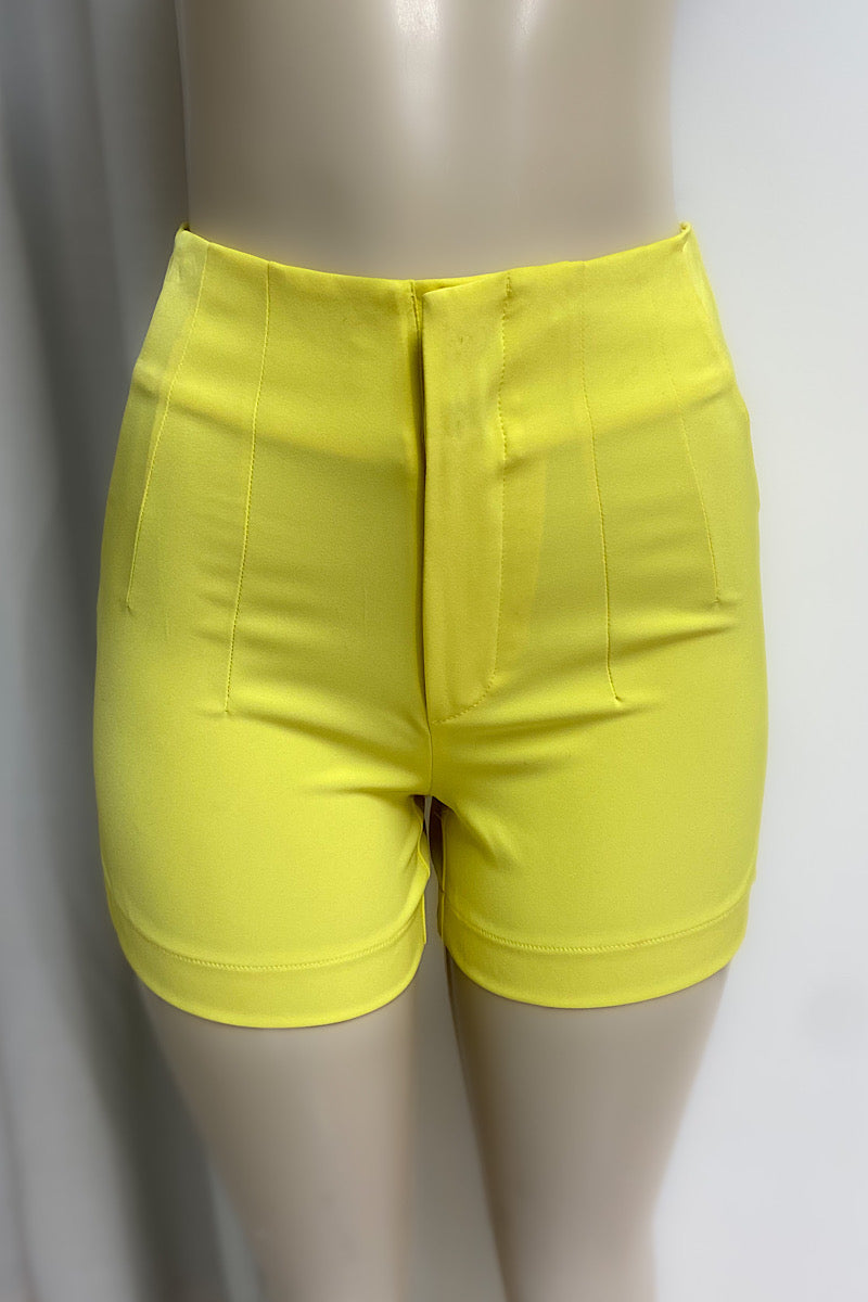Solid Color Short Pant