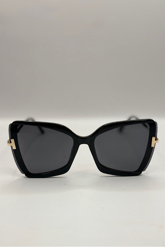 Large Square Frame Sunglasses