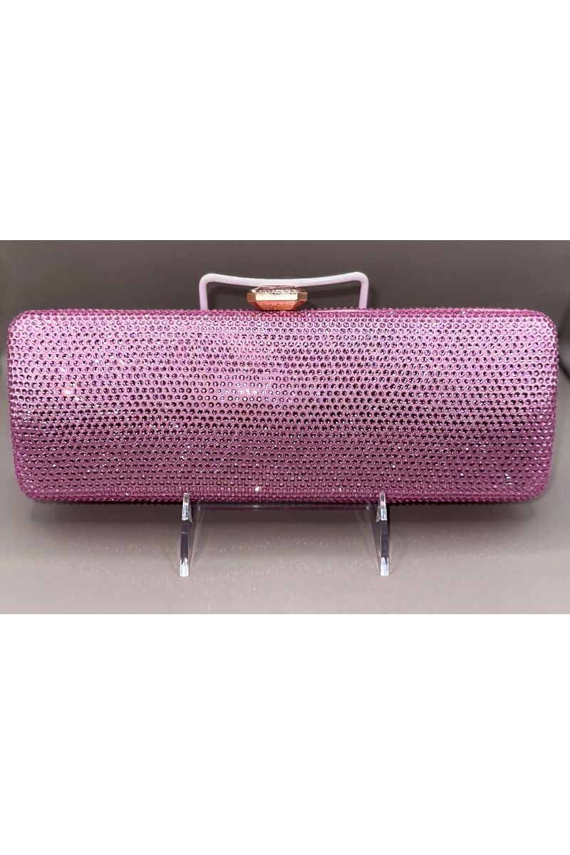 Double Sided Rhinestone Clutch