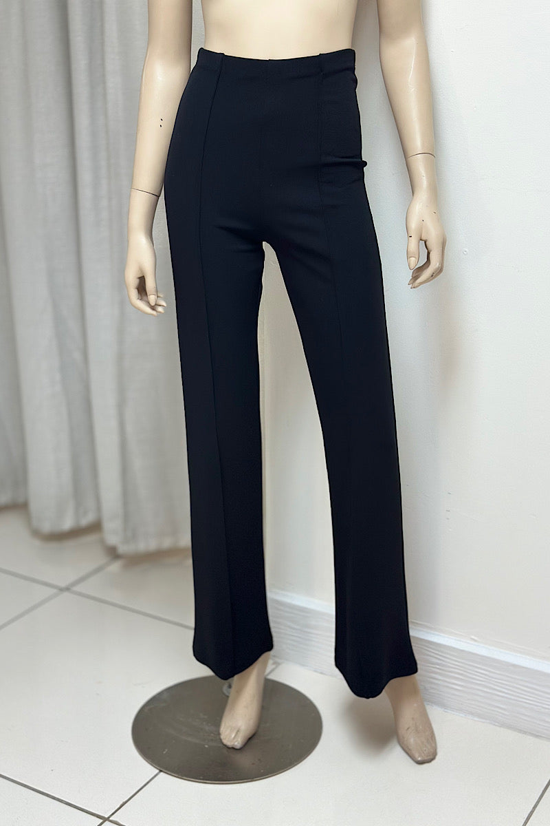 Zip-Up Wide Legged Pant