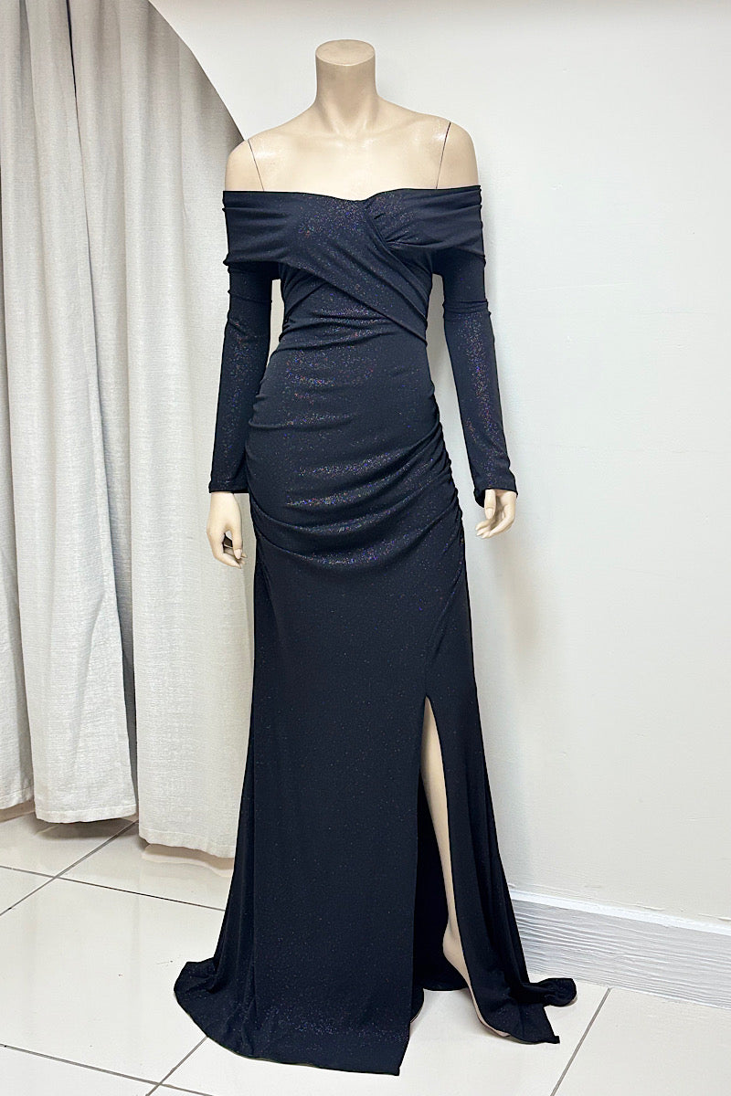 Shimmer Criss Cross Formal