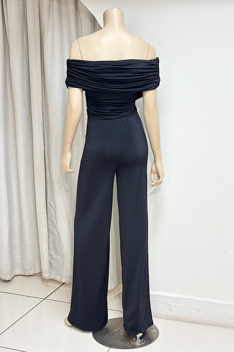 Off-Shoulder Jumpsuit