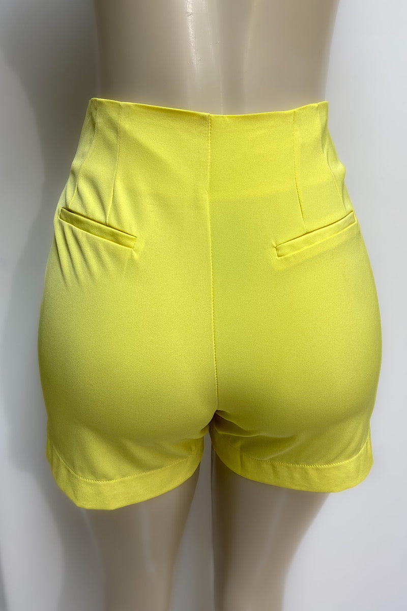 Solid Color Short Pant