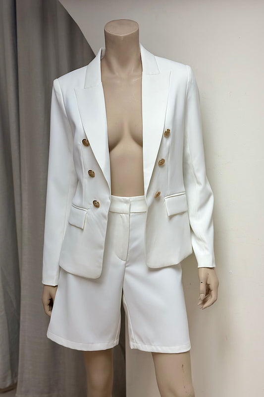 Bermuda Shorts Blazer Set
