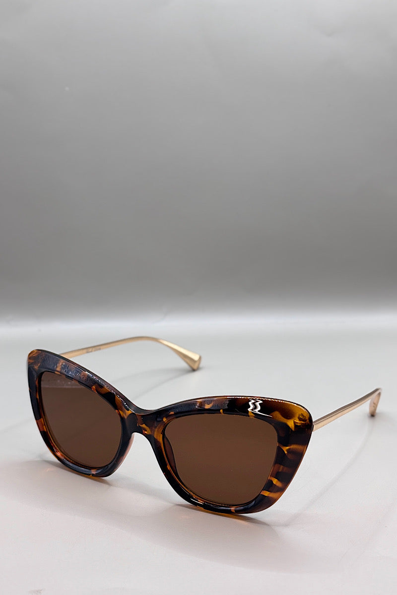 Gold Temple Sunglasses