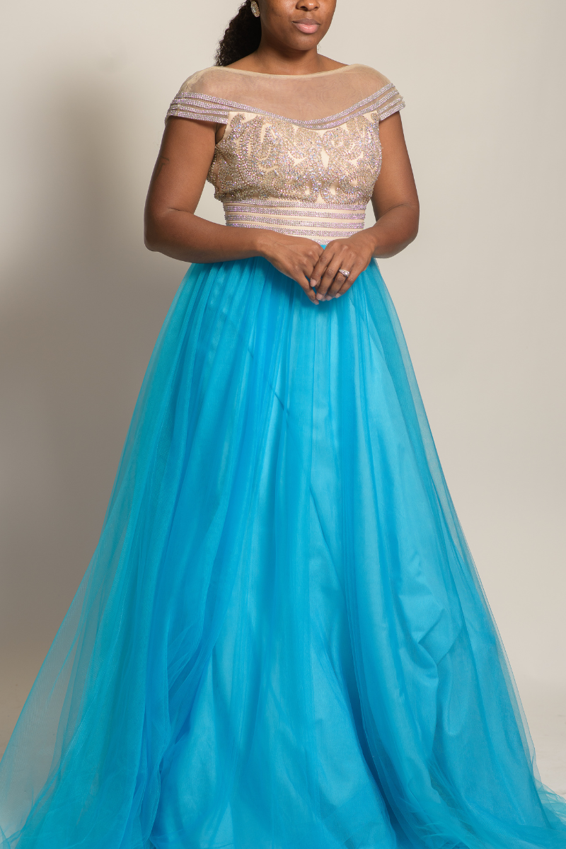 Cinderella Aqua Formal