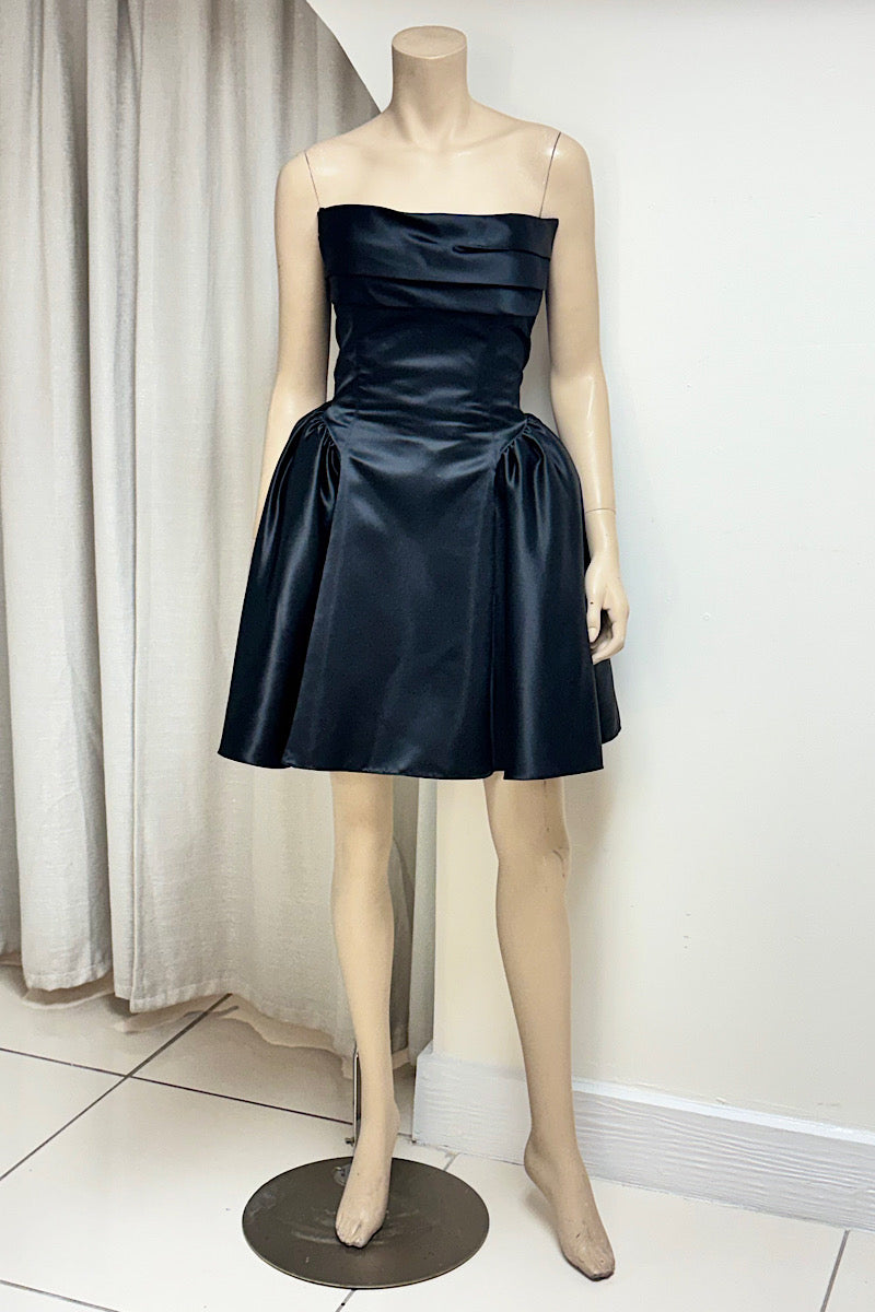 Sleeveless Baby-Doll Mini Formal Dress