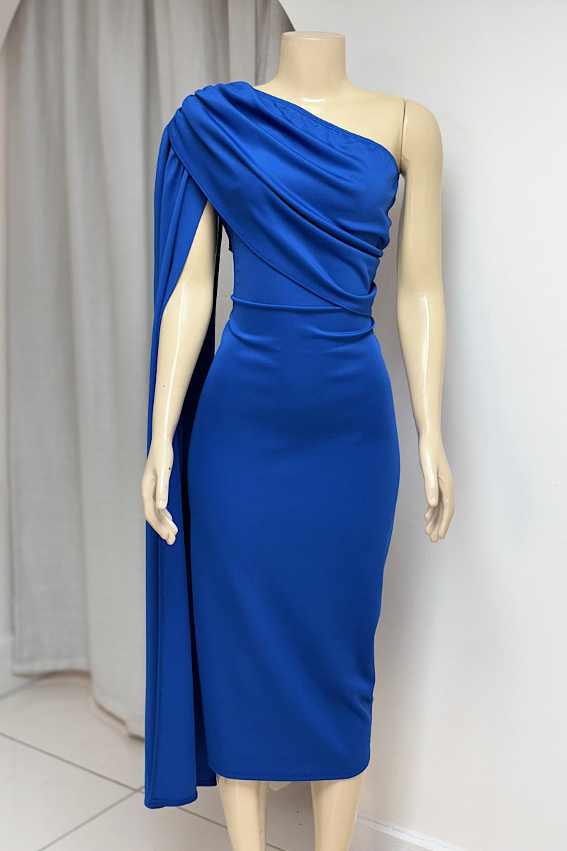 Draped Curvy Dress