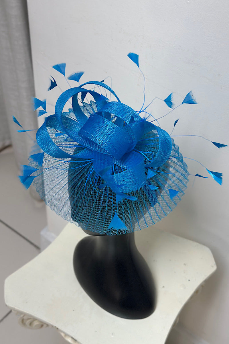 Pleated Netted Fascinator