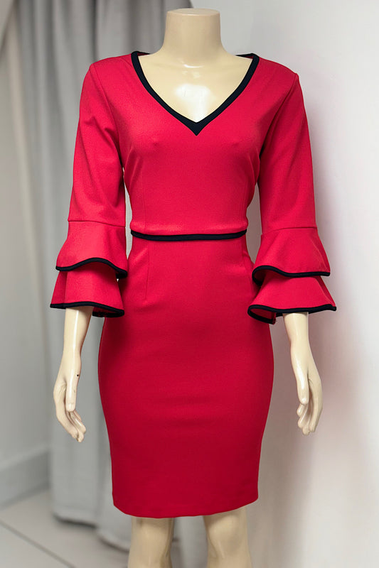 Red Aline Style Dress