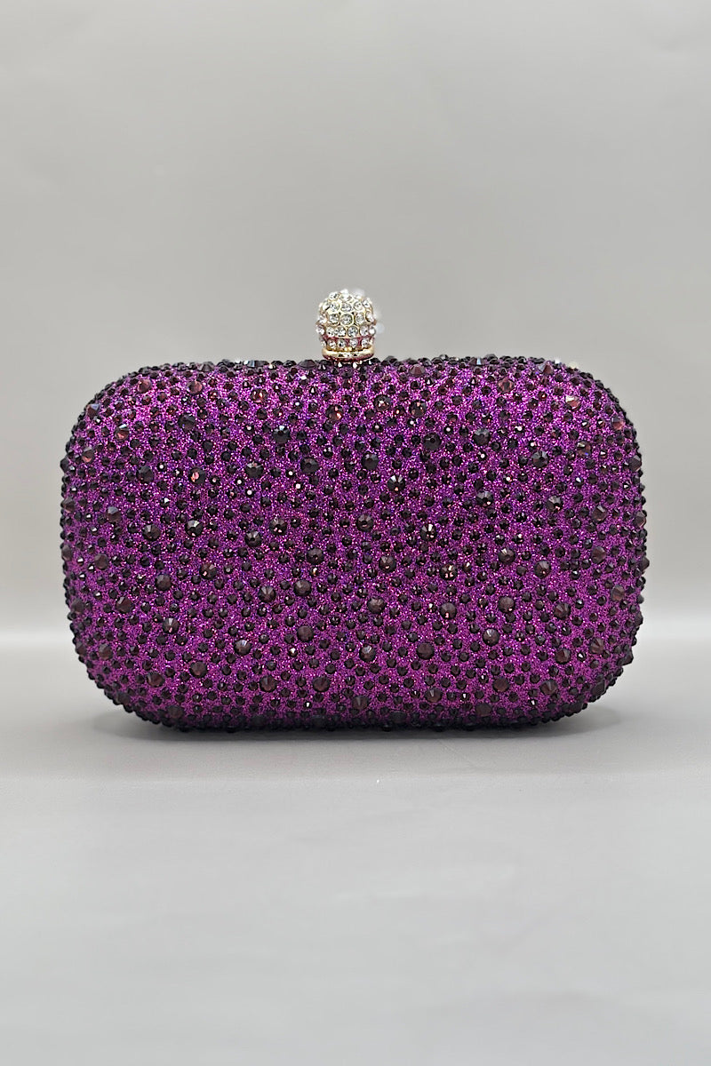 Mini Cluster Gem Clutch Bag