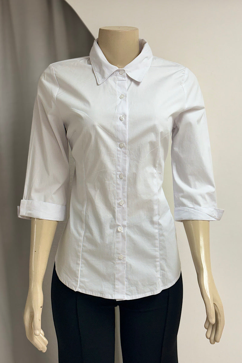 Curvy Button Down Top