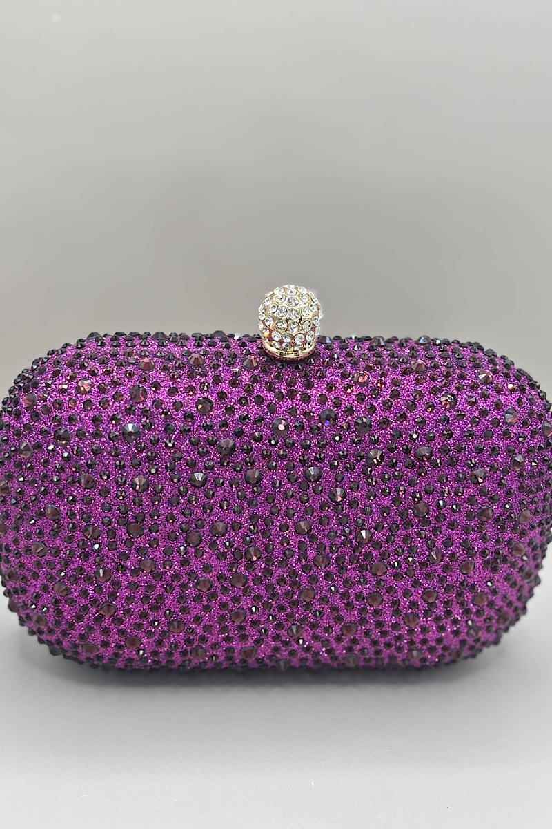 Mini Cluster Gem Clutch Bag