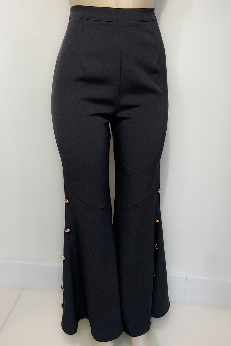 Black Pants w/ Gold Buttons