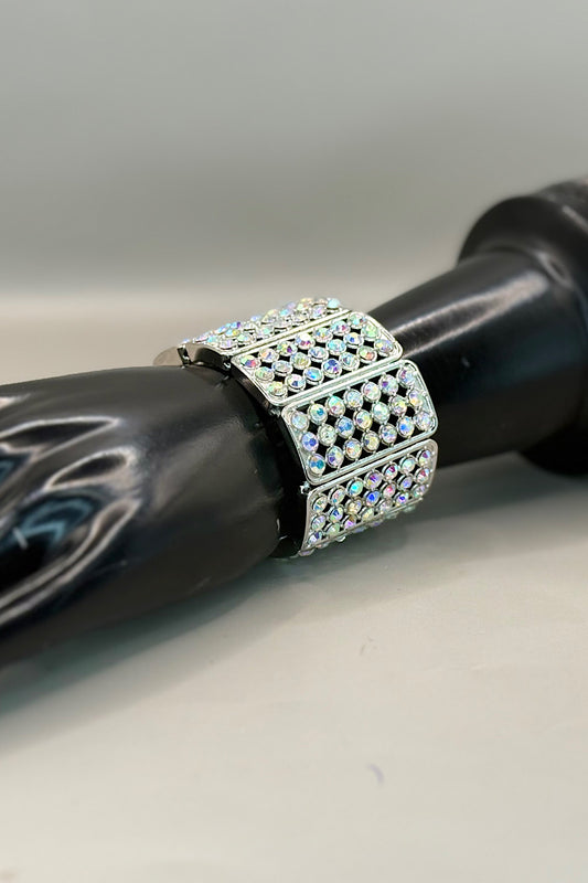 Bracelet- Silver Iridescent Collection