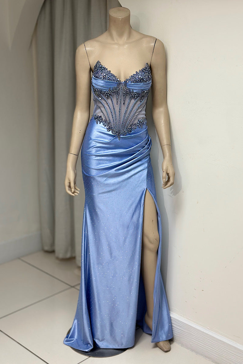 Studded Embellished Corset Formal
