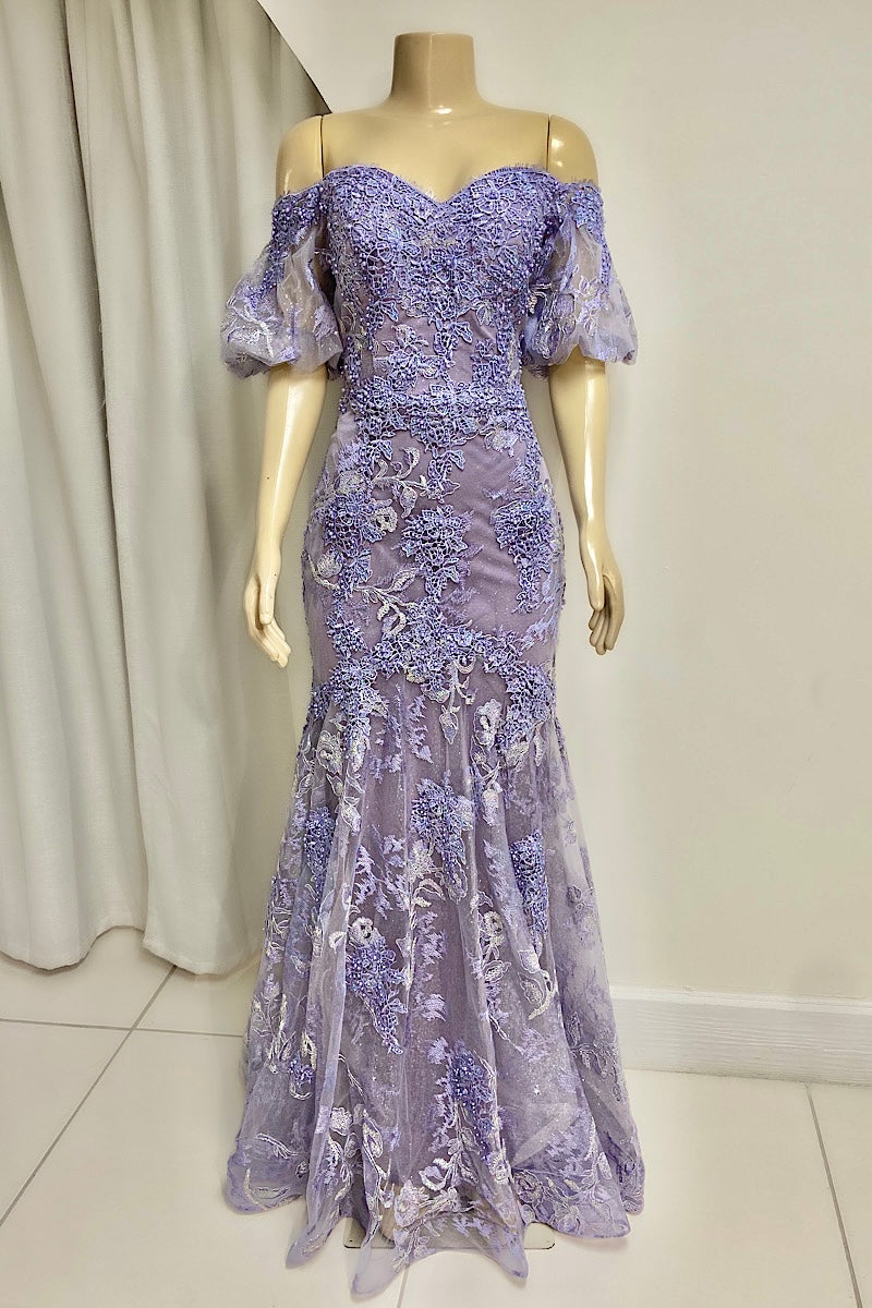 Rose Lace Formal