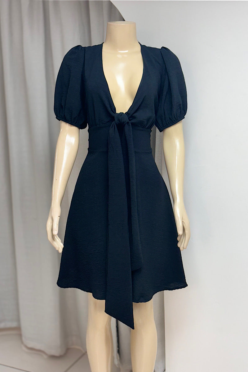 Front Knot Curvy Dress