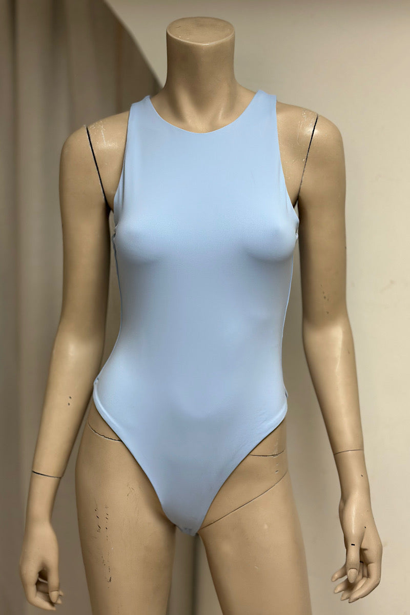 Simple Round Neck Bodysuit