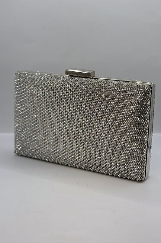 Double Sided Rhinestone Clutch