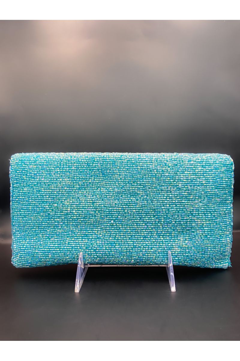 Turquoise Envelope Bag