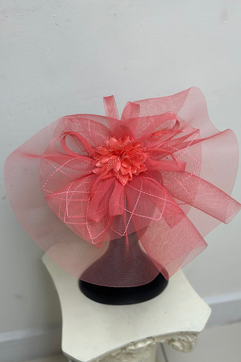 Beaded Flower Detail Fascinator