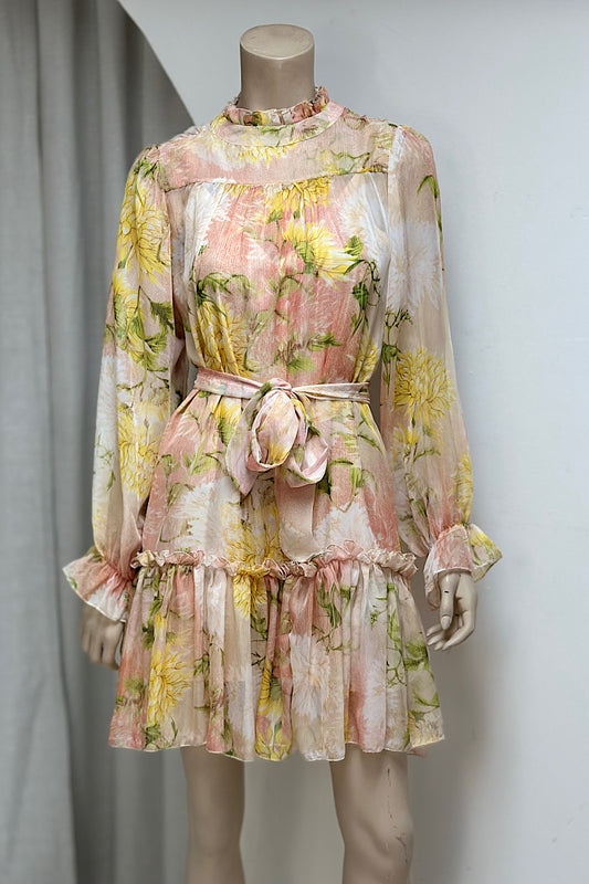 Flowy Floral Mini Dress