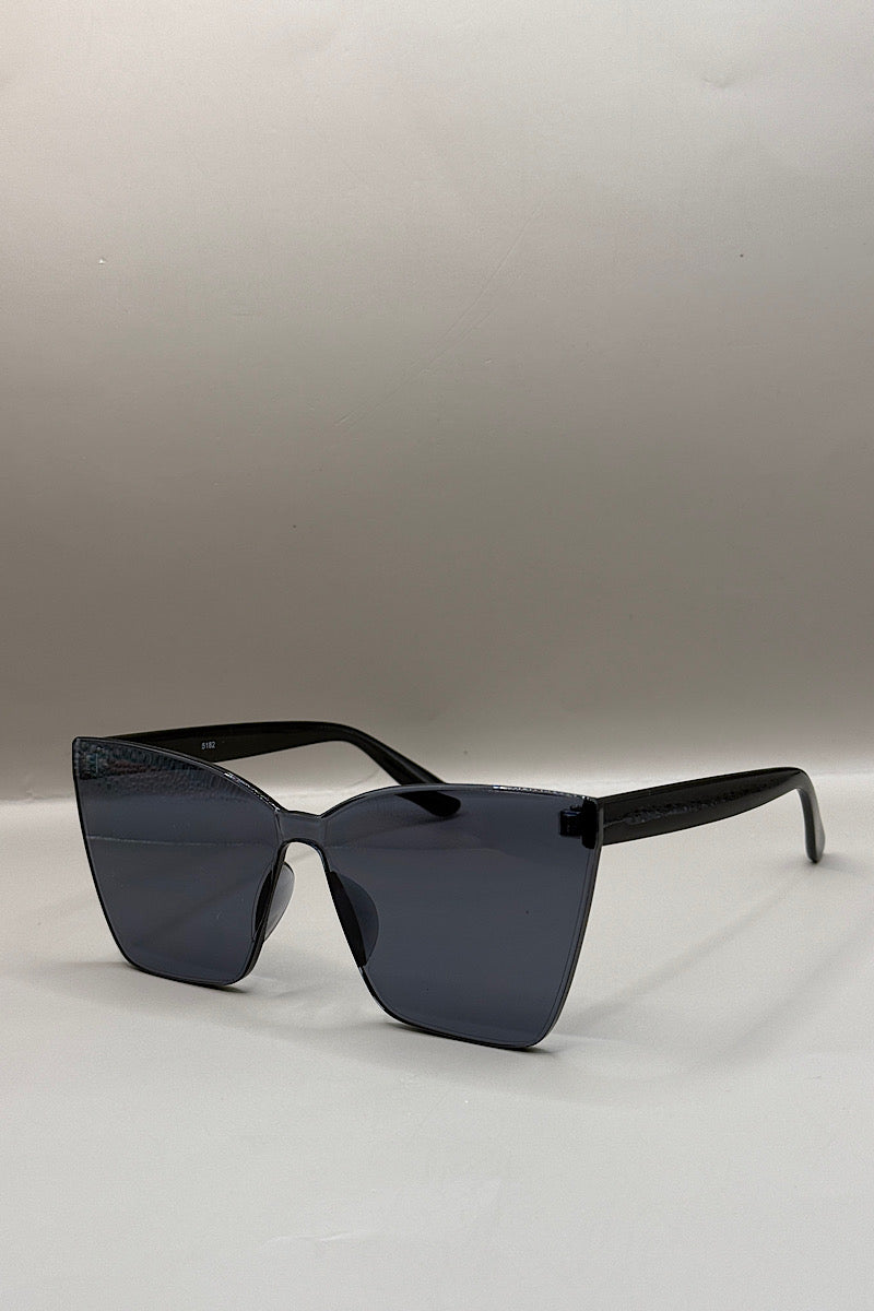 Ombre Square Frame Sunglasses