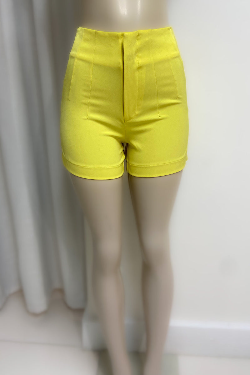 Solid Color Short Pant