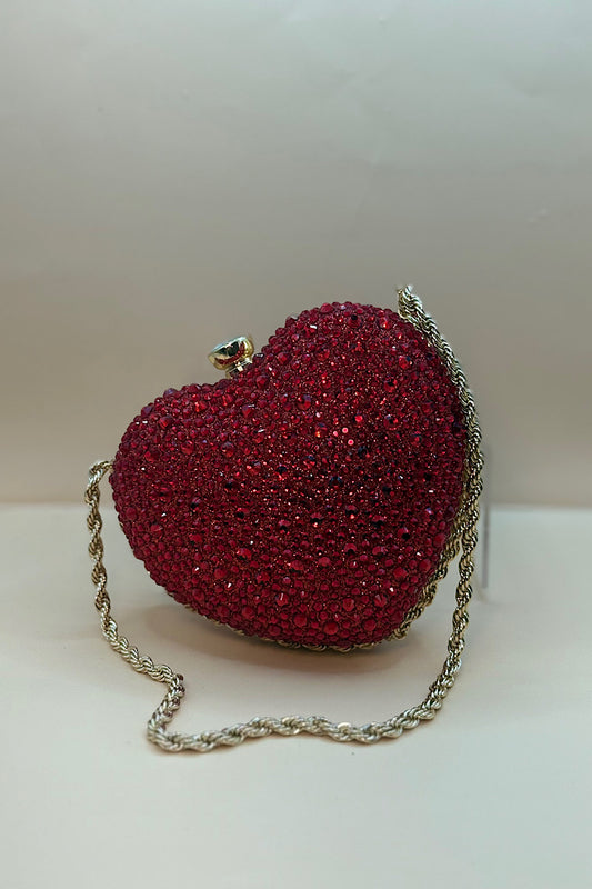 Queen Of Hearts Mini Clutch