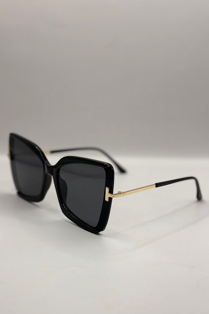 Large Square Frame Sunglasses