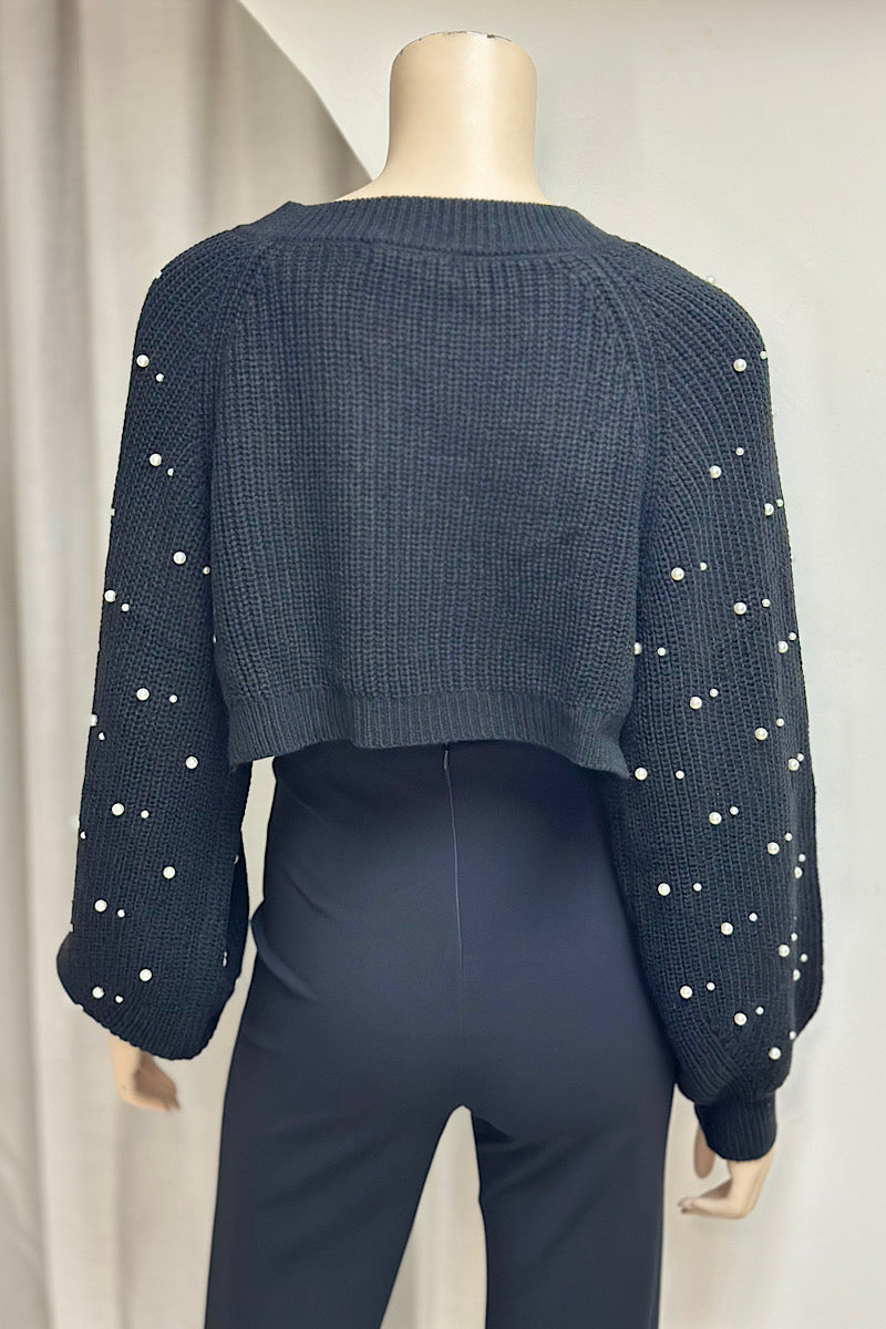 Pearl Detail Shrug