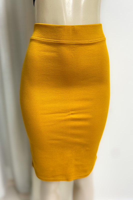 Fitted Pencil Skirt