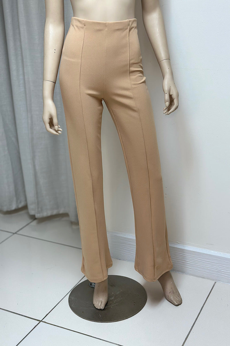 Zip-Up Wide Legged Pant