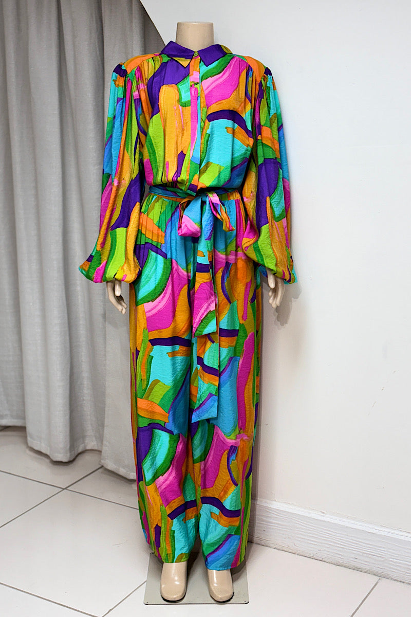 Vibrant Multi-Color Jumpsuit