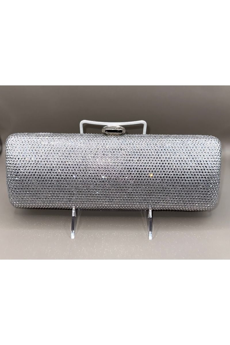 Double Sided Rhinestone Clutch