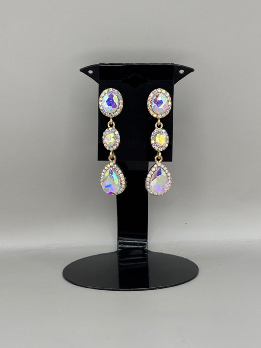 Earring- Gold Iridescent Collection 28