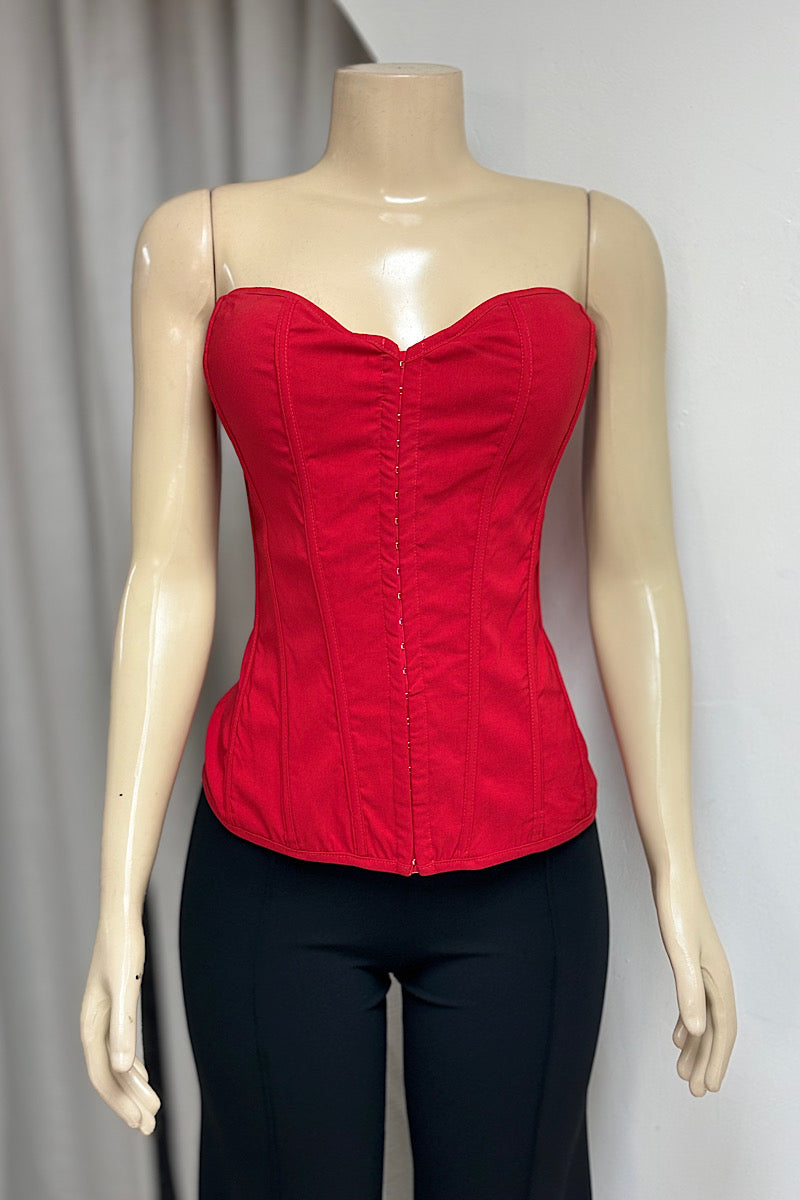 Corset Curvy Top