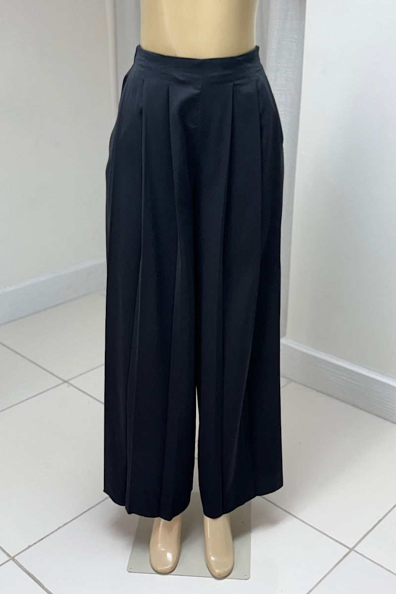 Pleated Wide Pants