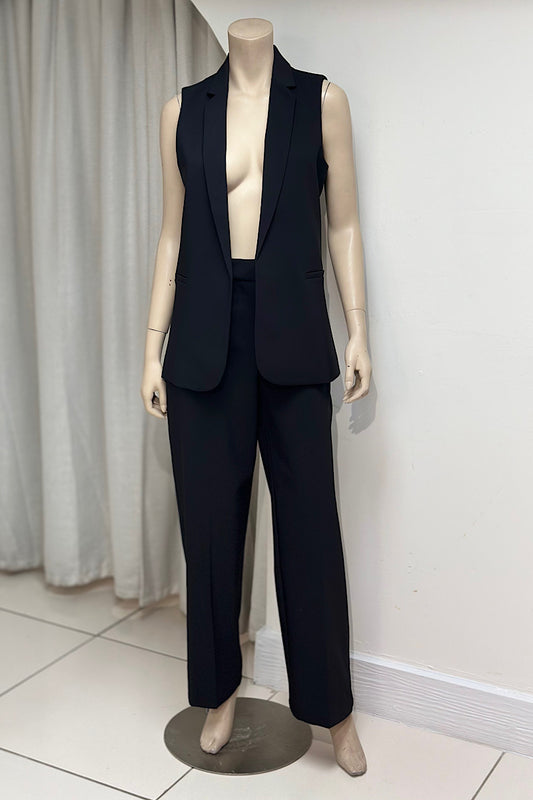 Tailored Open Vest Set