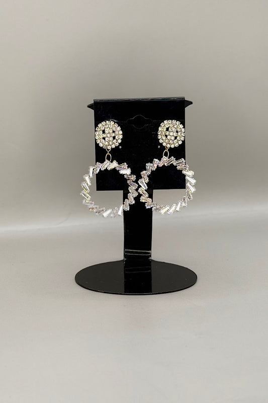 Earring- Gold Clear Collection