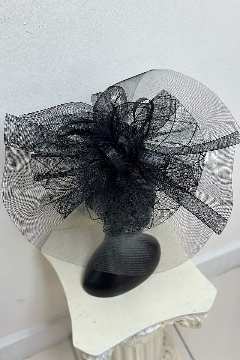 Beaded Flower Detail Fascinator