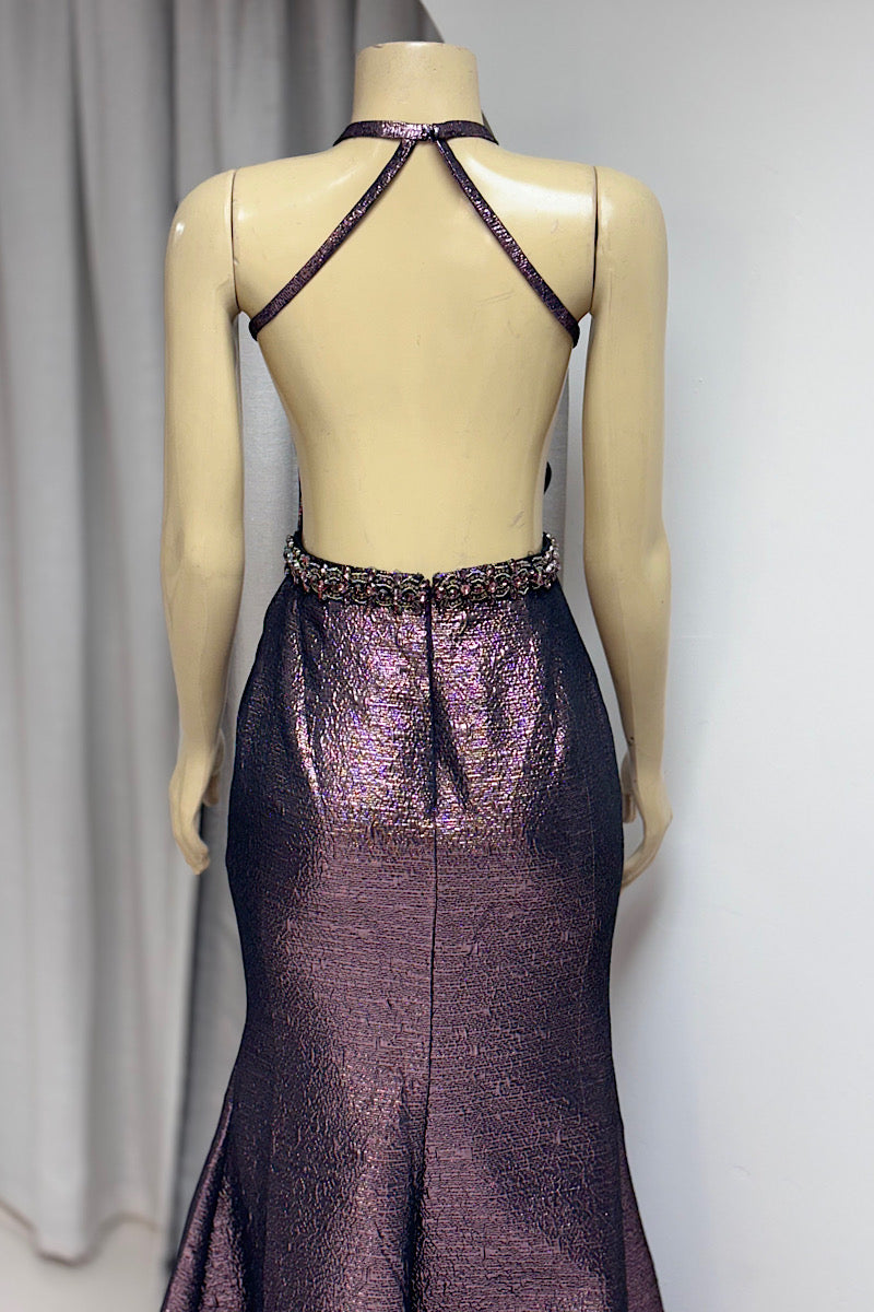 Metallic Purple Formal