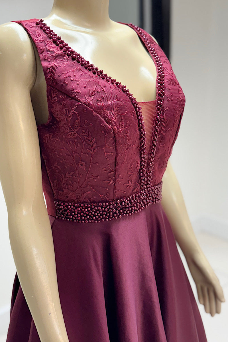 Beaded Bodice Dress