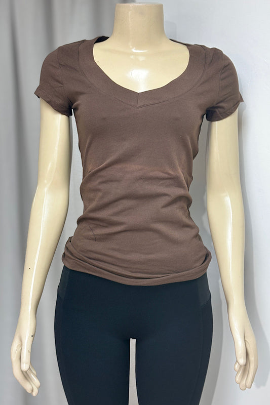 Short Sleeve V-Neck T-Shirt